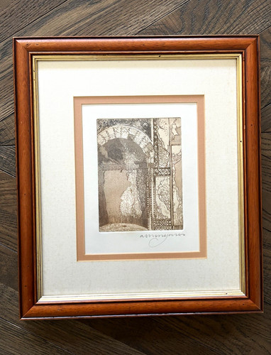 Jones hand coloured etching - jones,